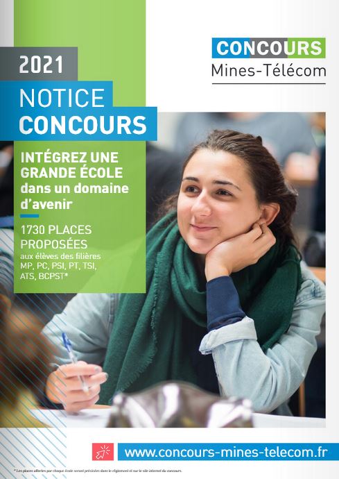 vignette notice concours mines telecom 2021