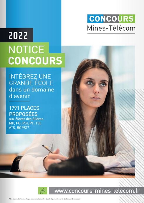 vignette notice concours mines telecom 2022