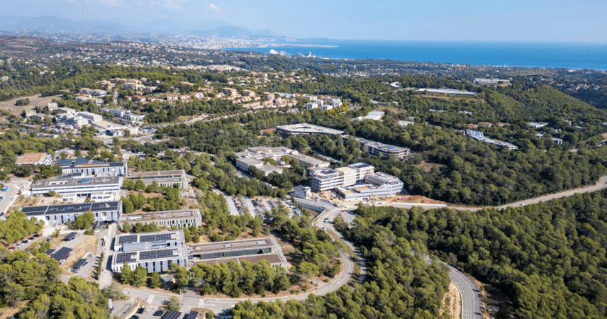 Campus SophiaTech EURECOM grande école d'ingénieur & centre de recherche en sciences du numérique