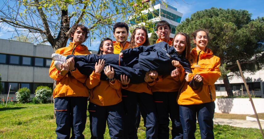 Photo groupe étudiants ENM