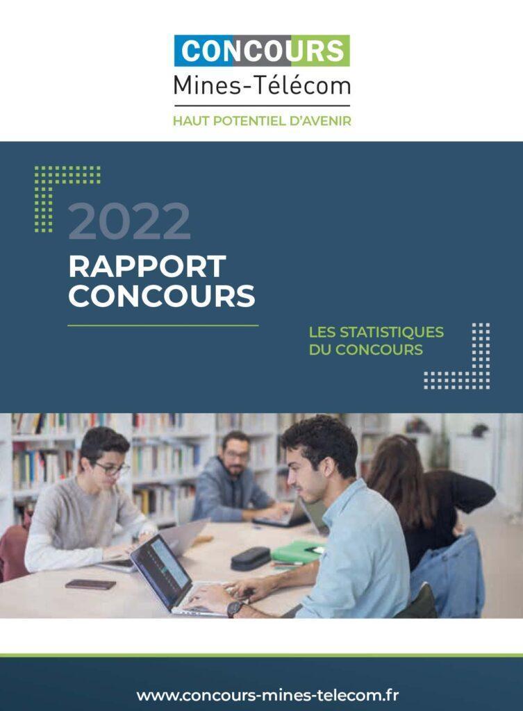 Couverture Rapport du concours Mines-Télécom 2021