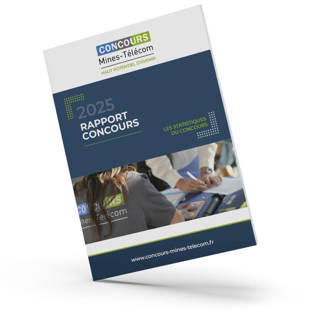 Couverture du rapport du Concours Mines-Télécom 2025